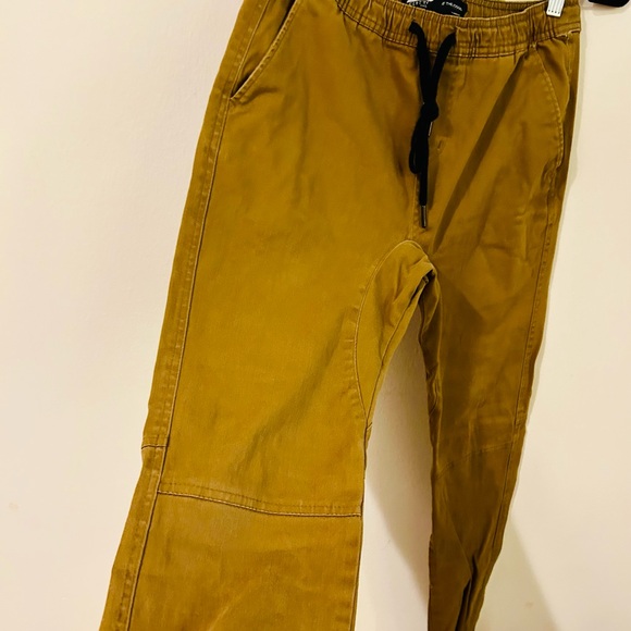 Brooklyn Cloth Mustard Jogger Pants - Picture 4 of 4